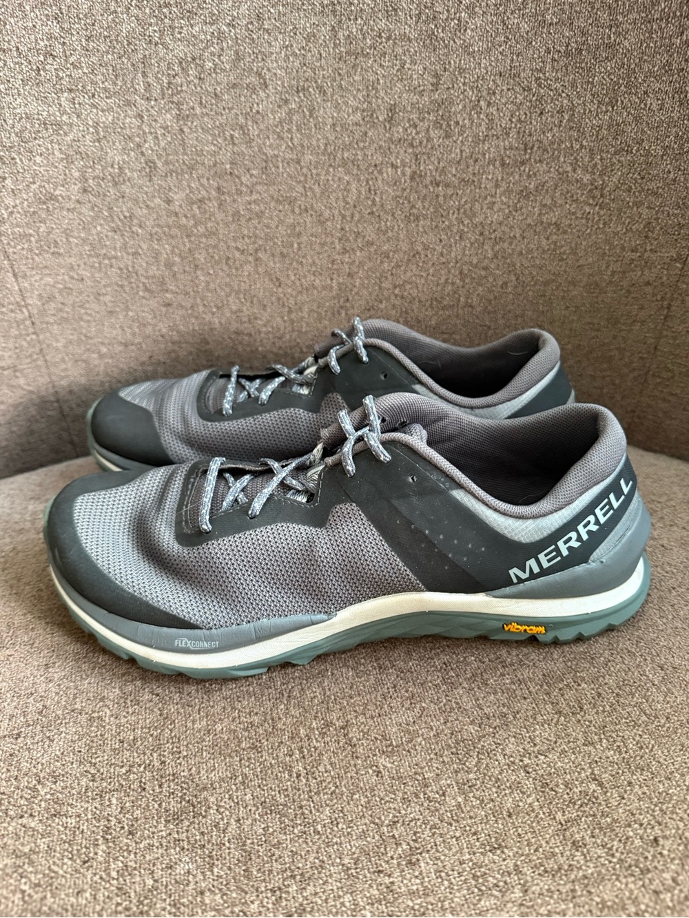 Merrell Men’s Grey and Black Trail Trainers